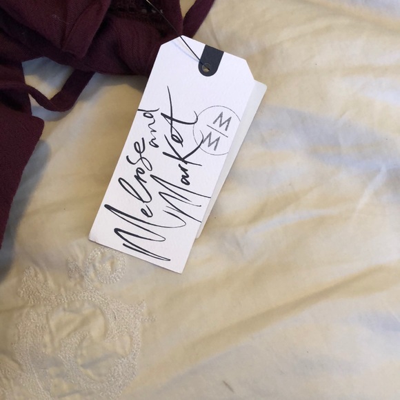 NWT burgundy Tank top - Picture 5 of 5